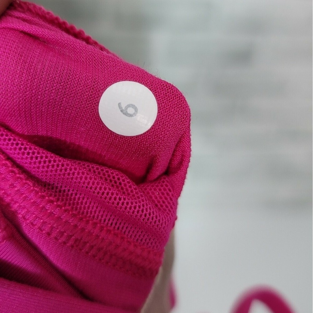 Lululemon Size 4 Exquisite Tank 2 Jeweled Magenta Strappy Back Workout Gym - Picture 10 of 12